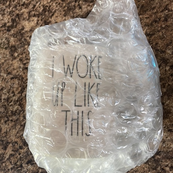 New Rae Dunn “I woke up like this” mug - Picture 2 of 2